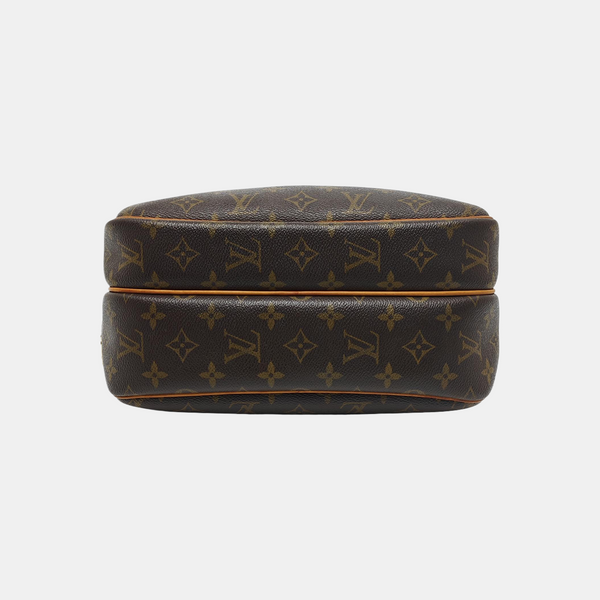 REPORTER Monogram Coated Canvas Brown