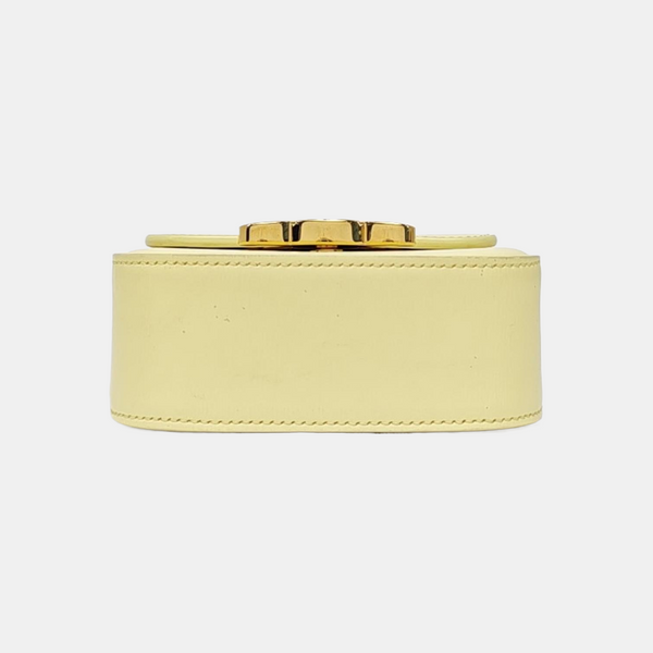 TRIOMPHE Mini Calfskin Yellow