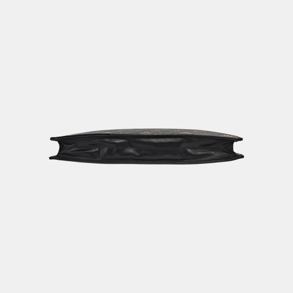 GG Supreme Monogram Coated Canvas Black