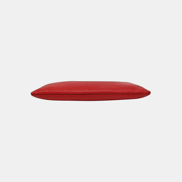 Calfskin Clutch Red