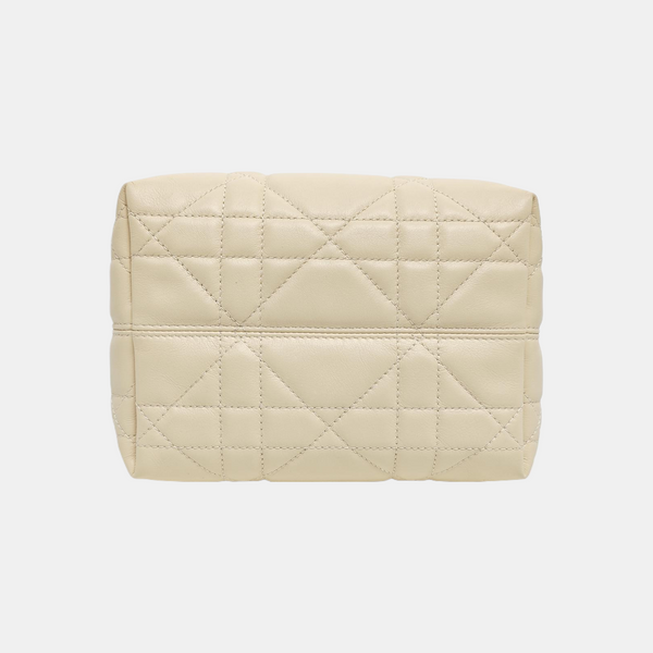 Toujours Small Cannage Calfskin Beige