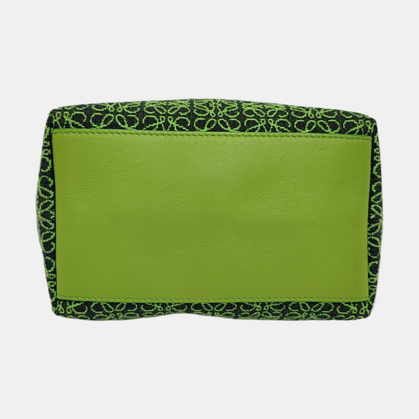 Monogram Canvas Top Handle Bag Green