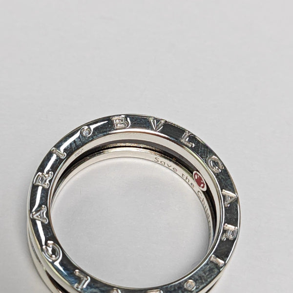 B.ZERO1 925 Sterling Silver Ring EU 59