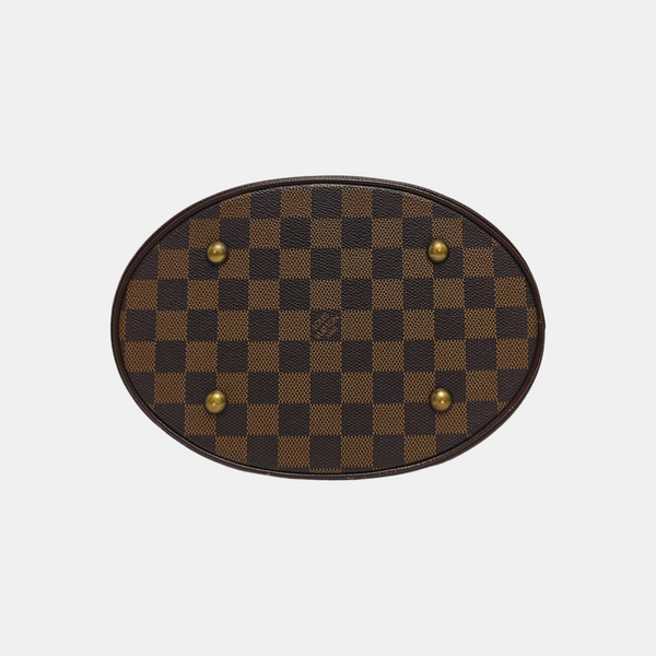 BUCKET PM Damier Ebene Coated Canvas Brown