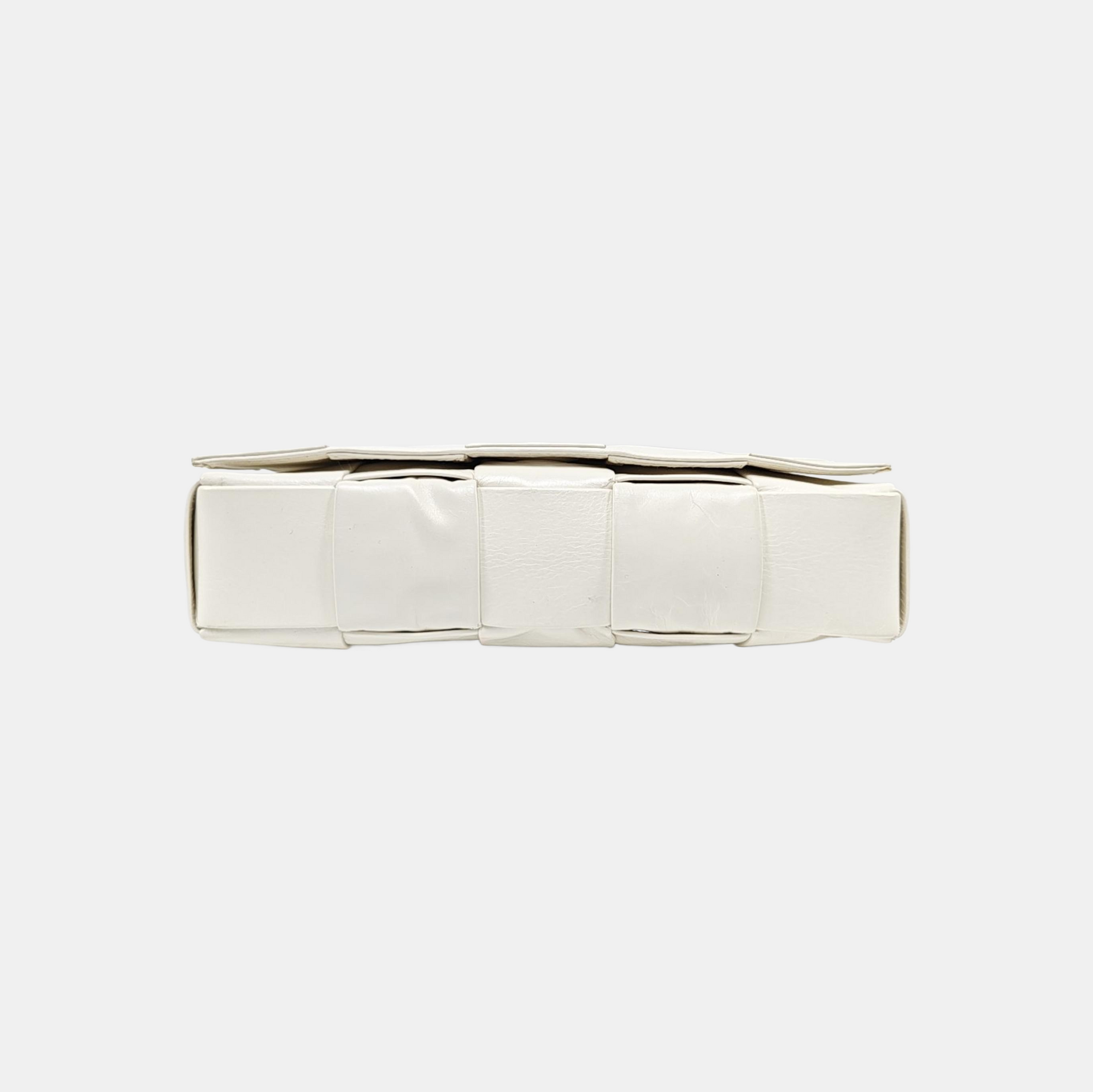 Cassette Medium Calfskin White