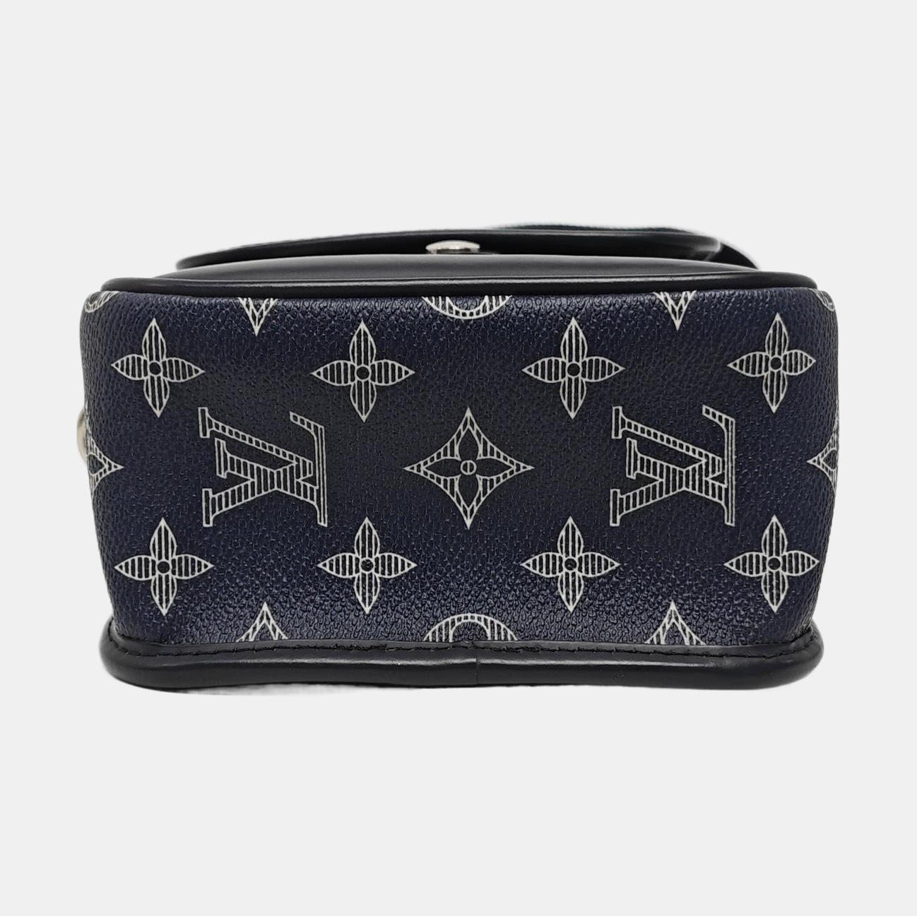CHAPMAN SAVANE BB Monogram Coated Canvas Blue