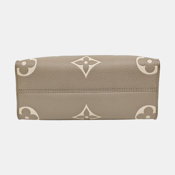 ONTHEGO PM Monogram Calfskin Gray