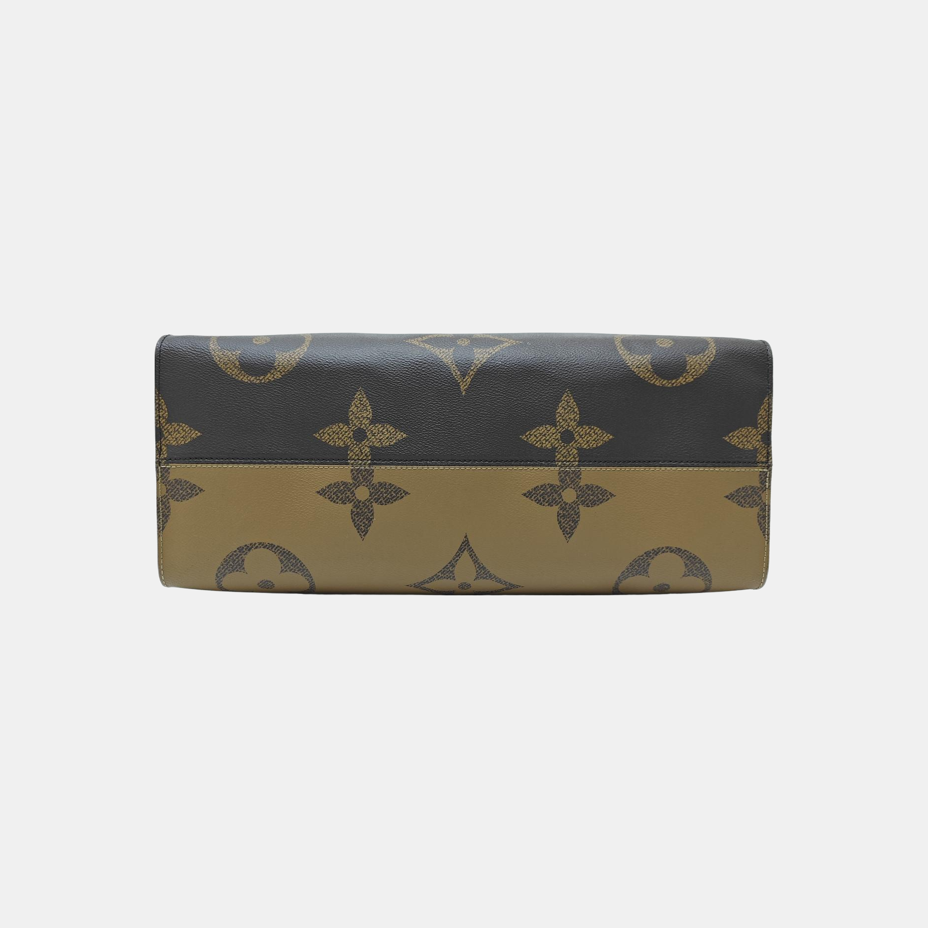 ONTHEGO GM Monogram Coated Canvas Brown