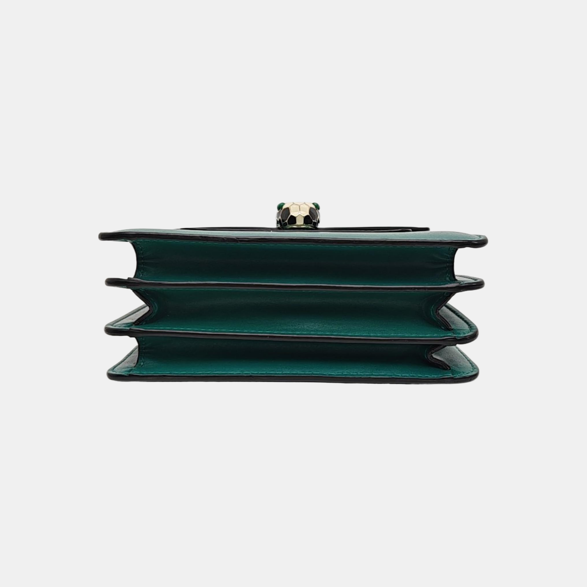 SERPENTI FOREVER Calfskin Green