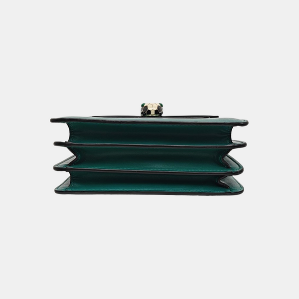 SERPENTI FOREVER Calfskin Green