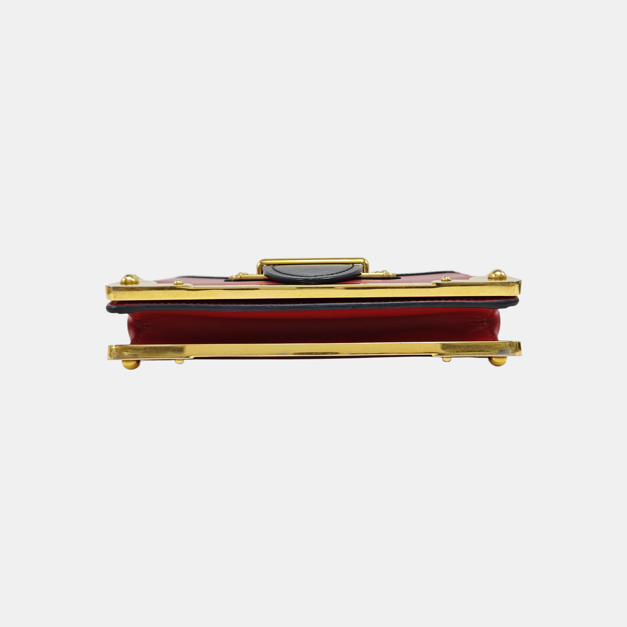 Cahier Saffiano Calfskin Red