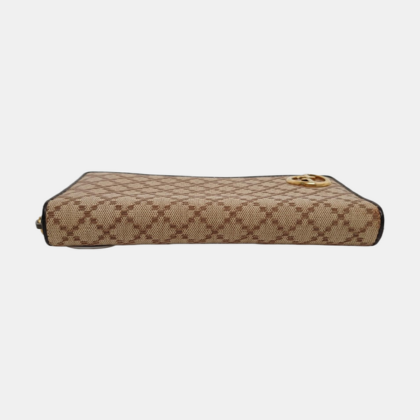 Canvas Wallet Brown