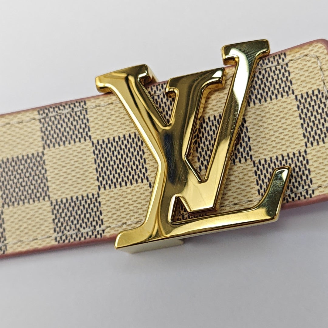 Coated Canvas Belt White
