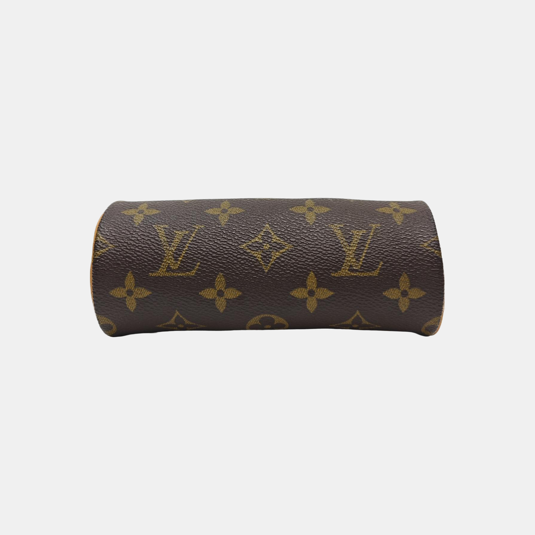 PAPILLON Mini Monogram Coated Canvas Brown