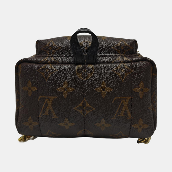 PALM SPRINGS Mini Monogram Coated Canvas Brown