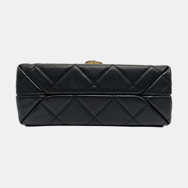 Quilted Lambskin Black