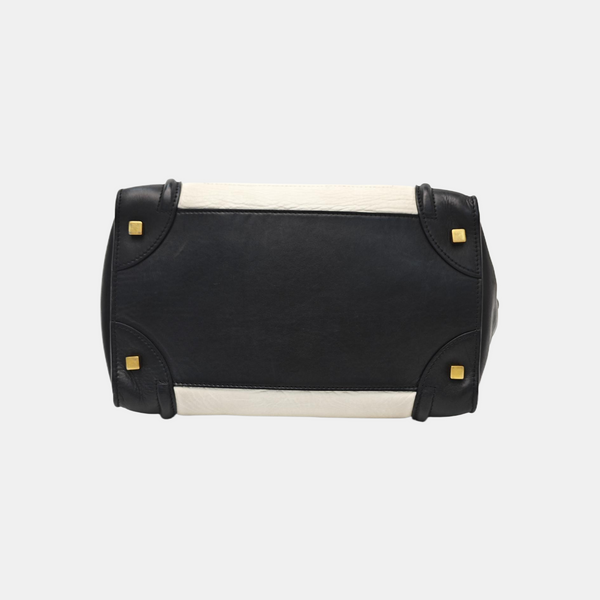 LUGGAGE Mini Calfskin White