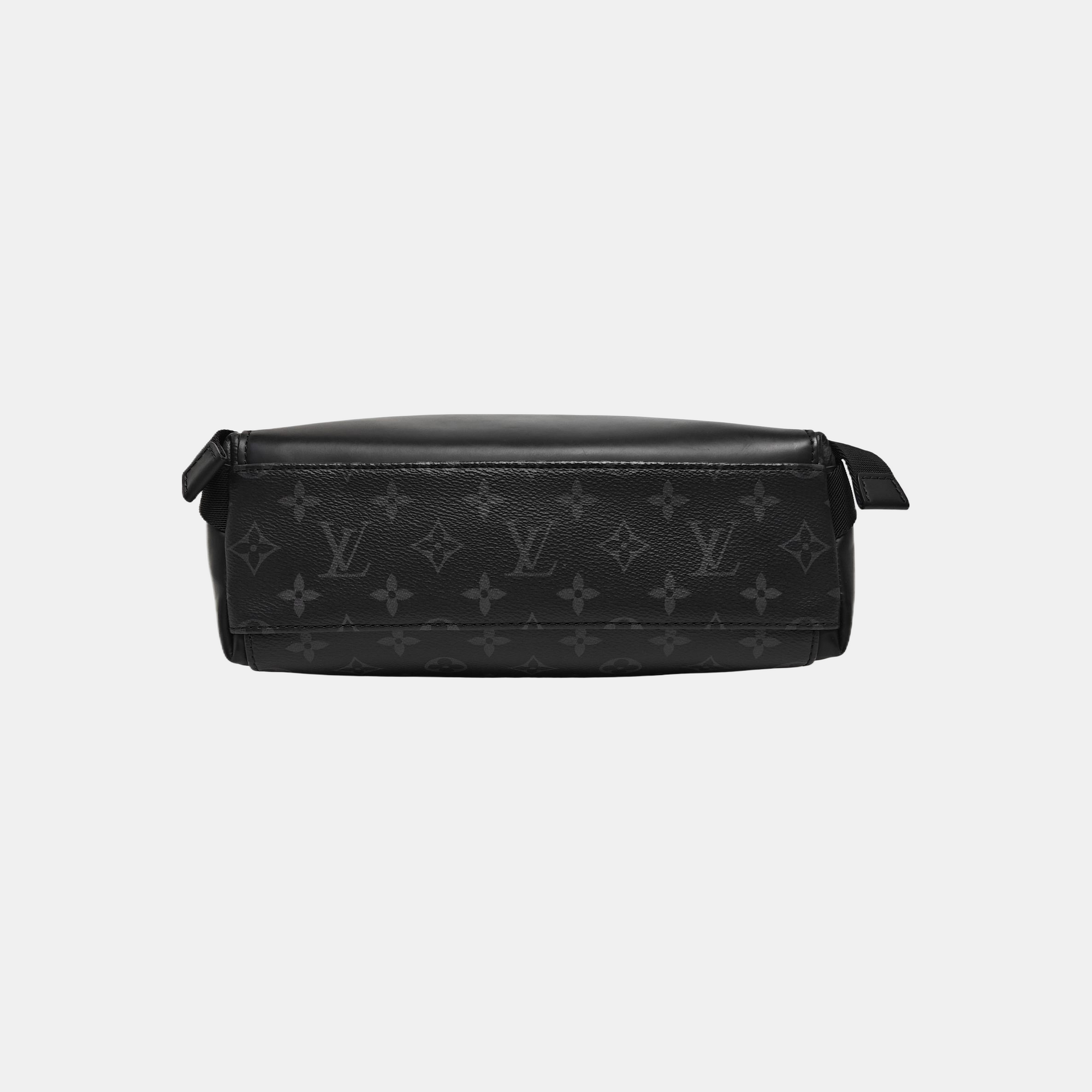 VOYAGER PM Monogram Coated Canvas Black