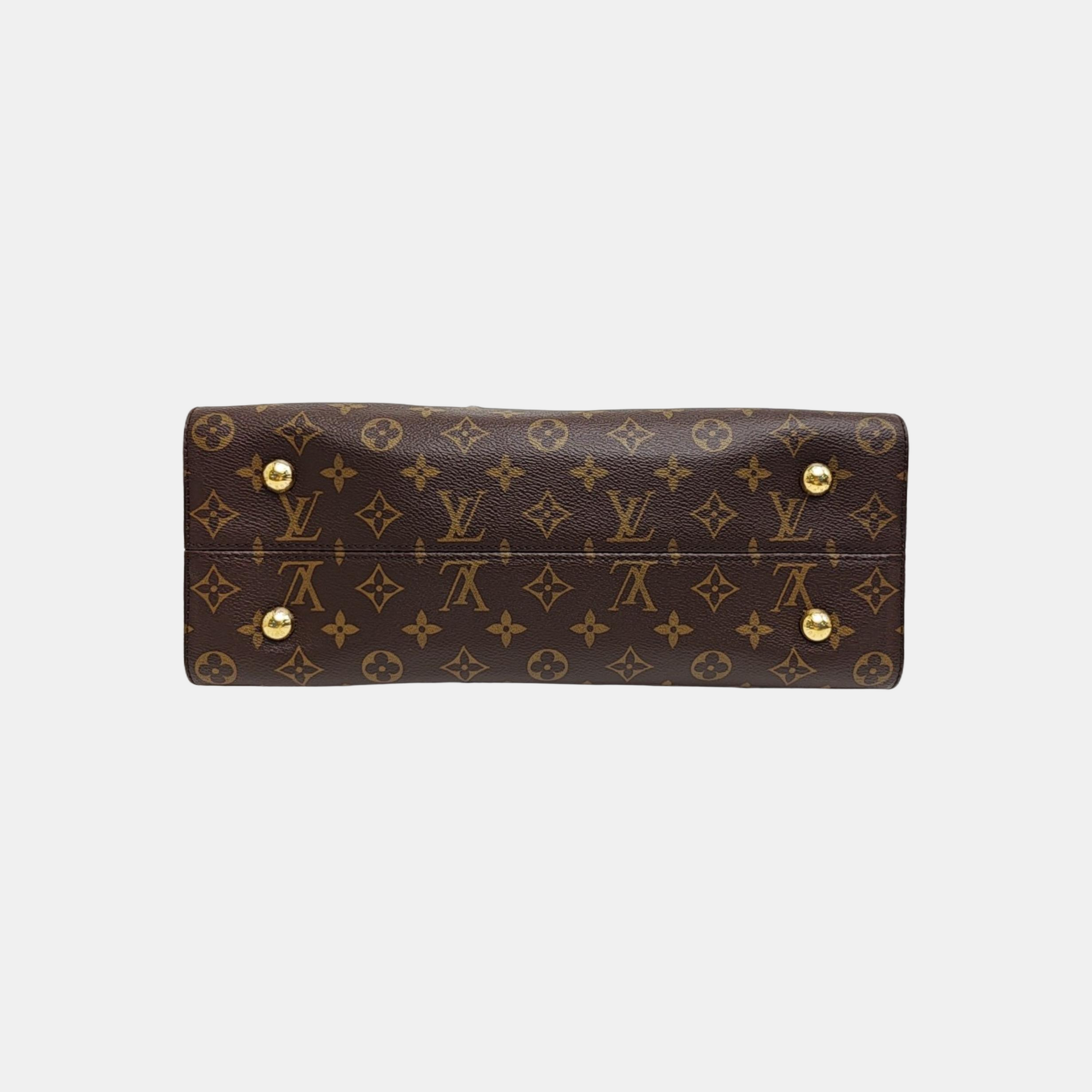 TUILERIES Monogram Coated Canvas Brown
