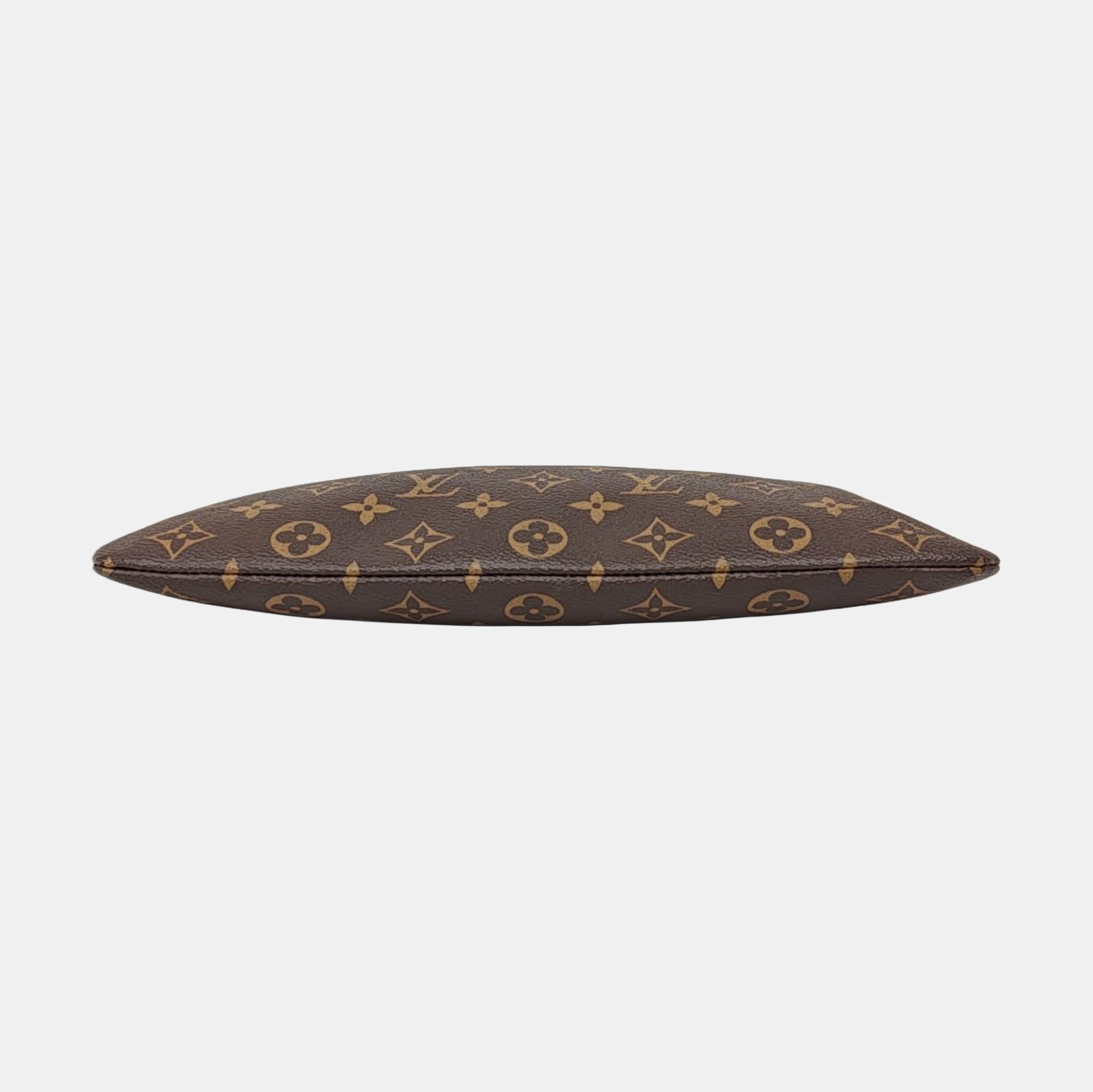 DAILY Monogram Coated Canvas Brown