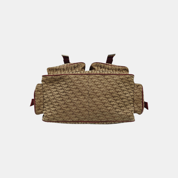 Street Chic Oblique Canvas Brown