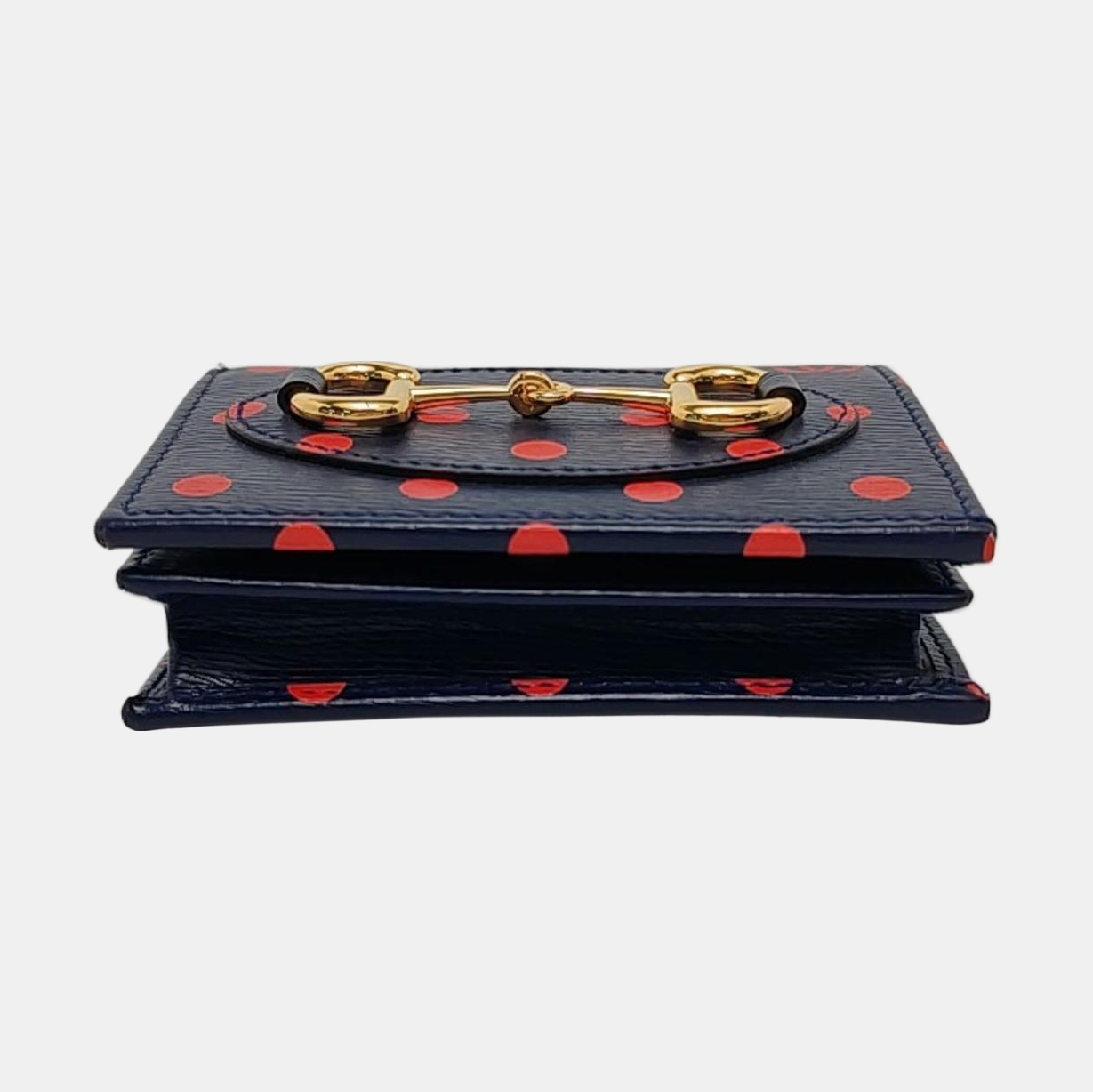 Authenticated pre-owned  Horsebit 1955 Calfskin Blue - Crossbody Bag at Looply
