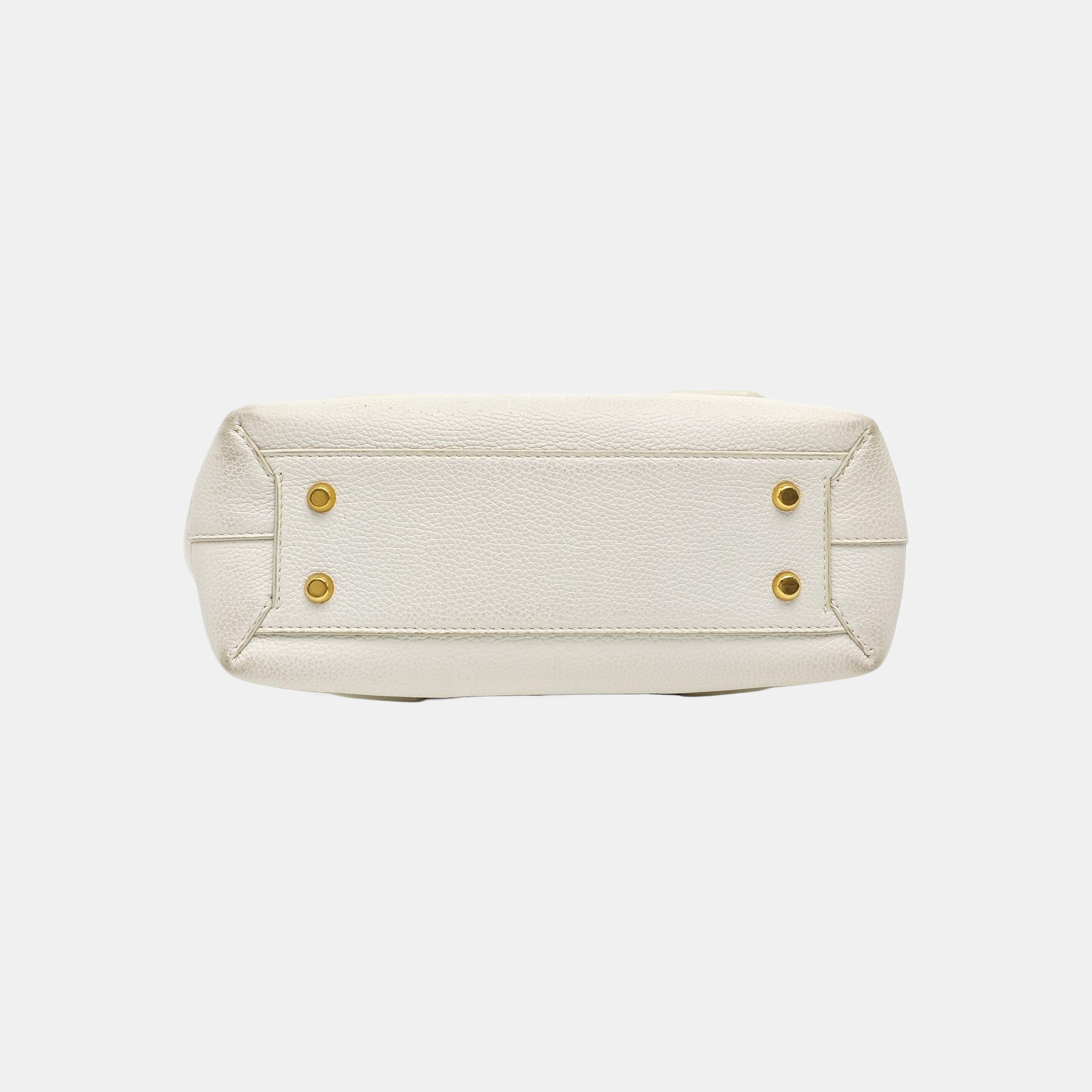 Arco Small Calfskin White