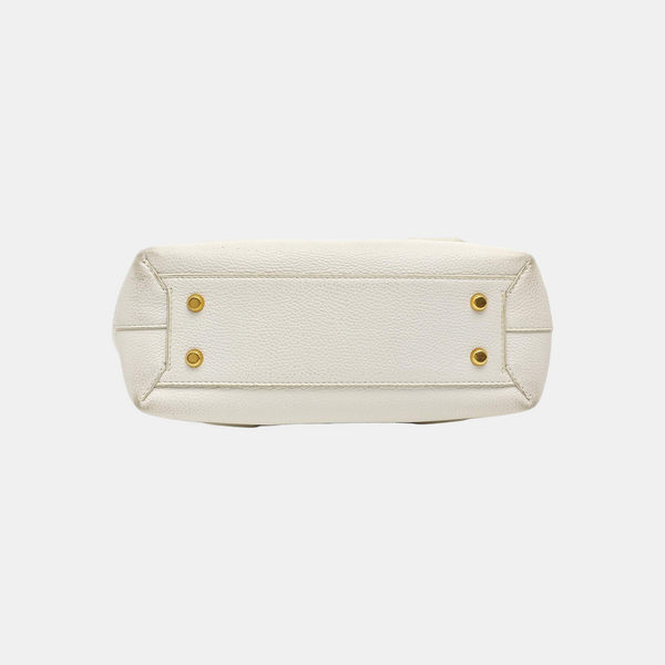 Arco Small Calfskin White