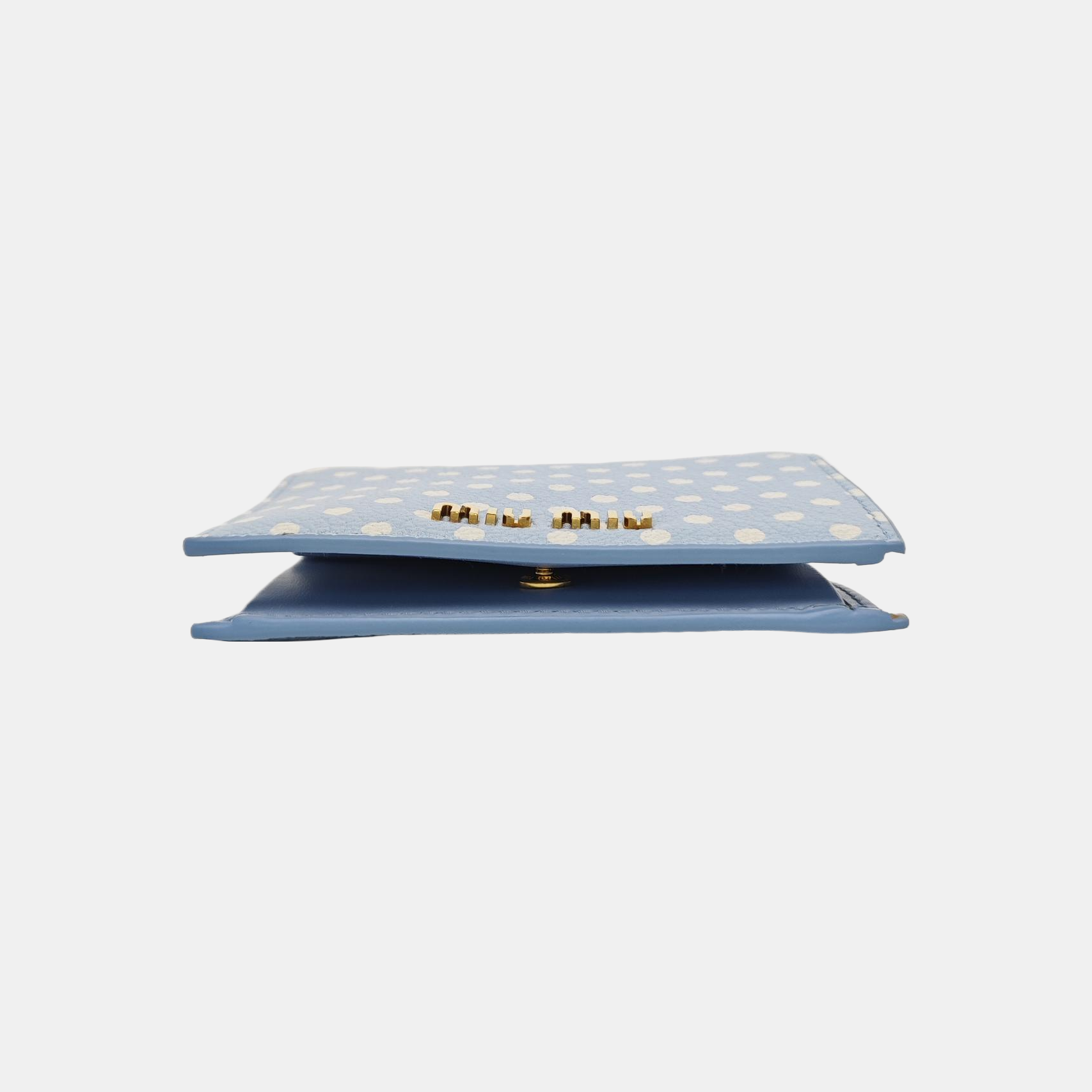 Madras Calfskin Blue Wallet