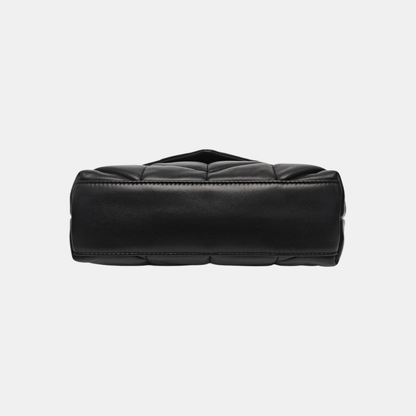 PUFFER Small Quilted Lambskin Black