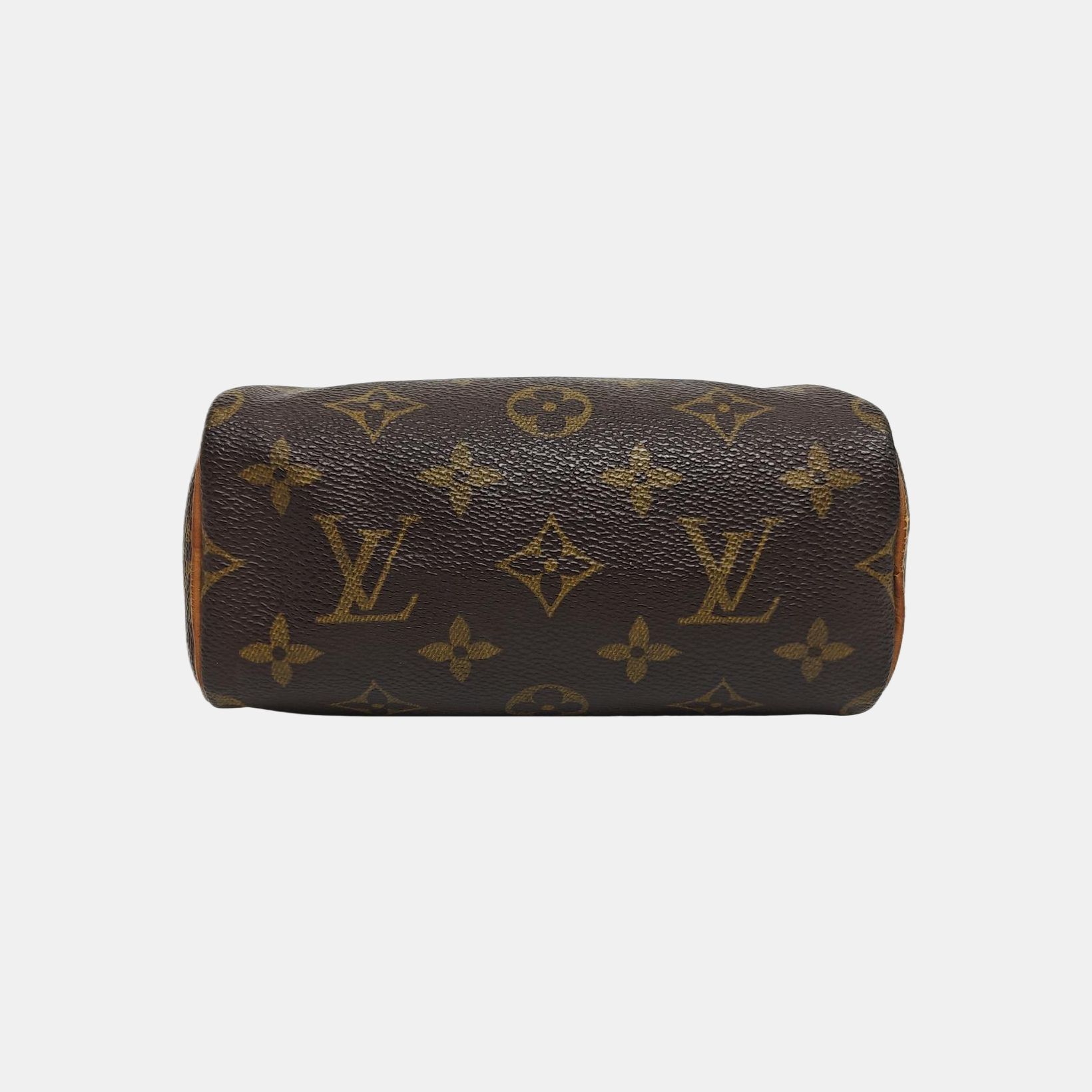 SPEEDY Nano Monogram Coated Canvas Brown