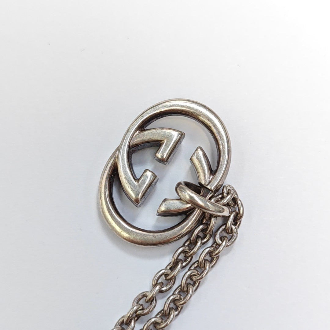 Interlocking G 925 Sterling Silver Necklace