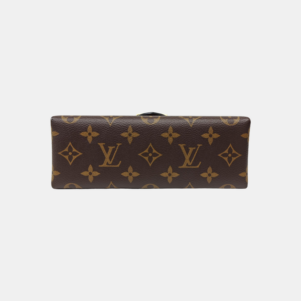 LOCKY BB Monogram Coated Canvas Brown