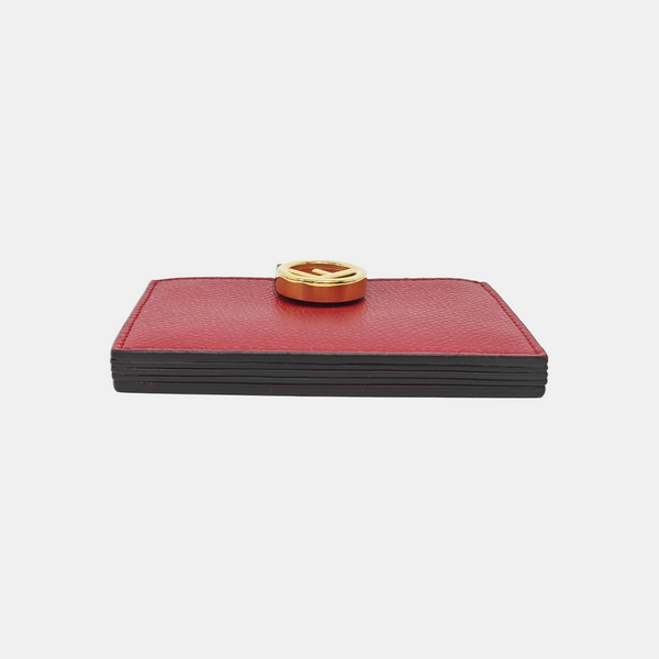 Calfskin Wallet Red