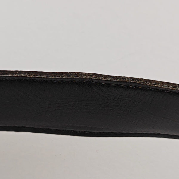 Leather Belt Orange