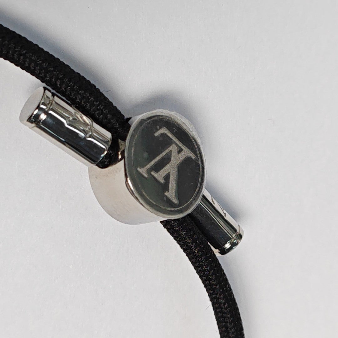 SPACE LV Fabric Black Bracelet