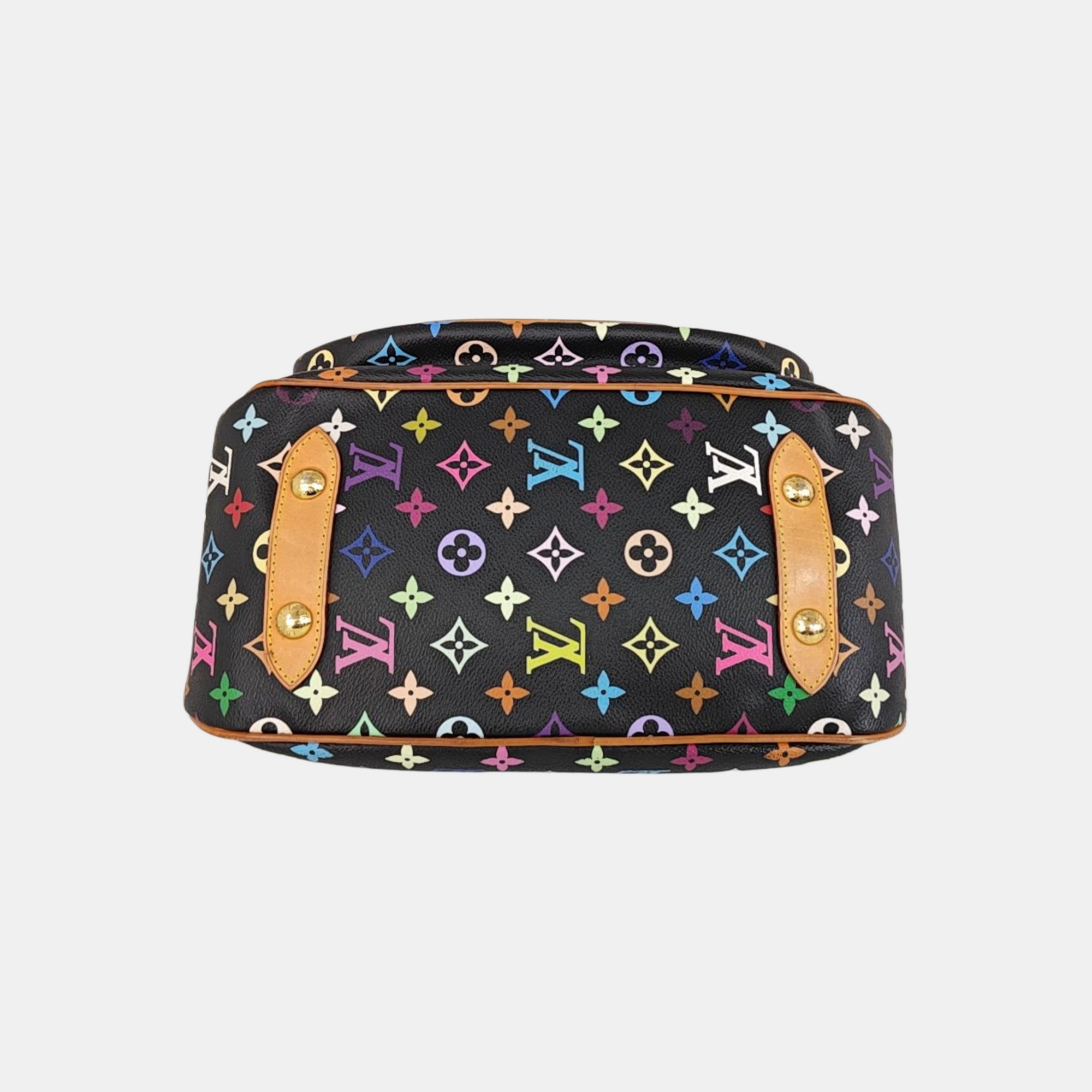 LV × TM RITA Monogram Coated Canvas Black