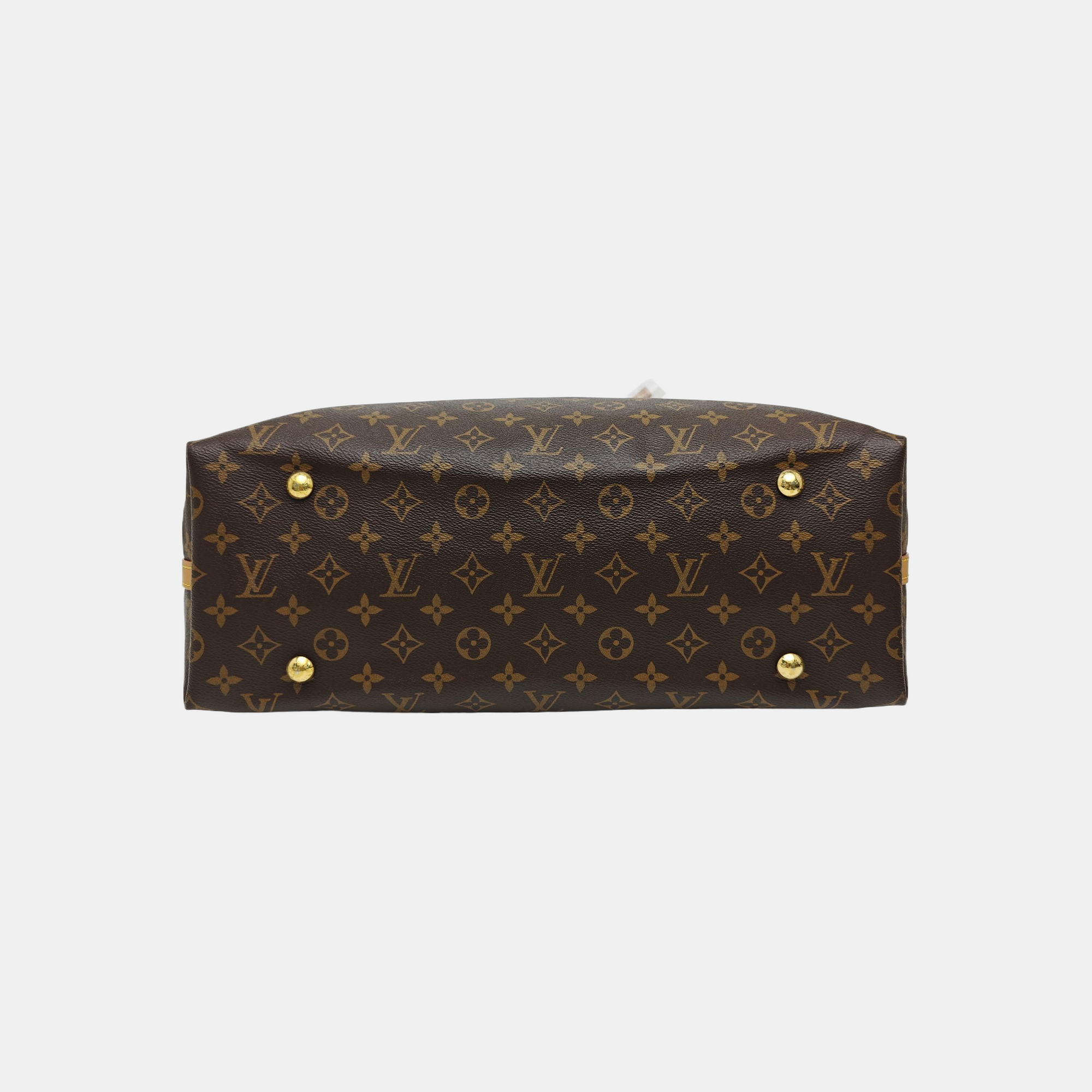 CARRYALL MM Monogram Coated Canvas Brown