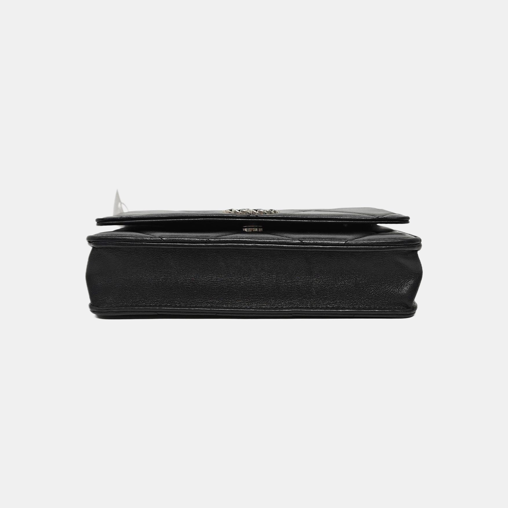 CHANEL 19 Small Quilted Lambskin Black