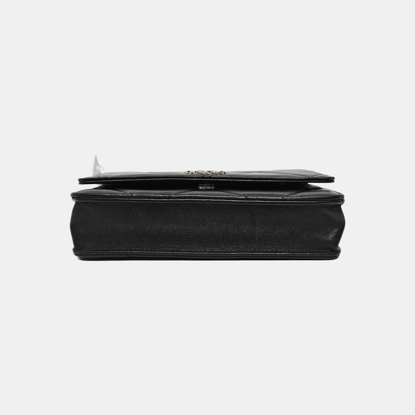 CHANEL 19 Small Quilted Lambskin Black