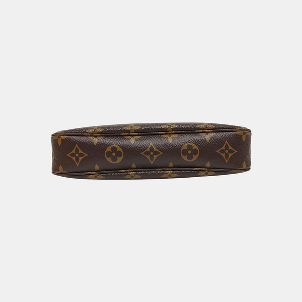 ACCESSOIRES GM Monogram Coated Canvas Brown