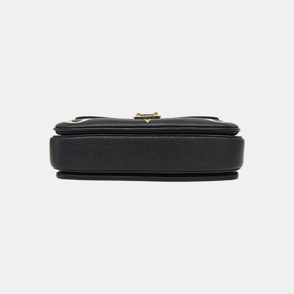 MÉTIS EAST WEST Monogram Calfskin Black
