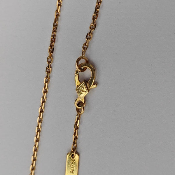 Vintage Alhambra 18k Gold Necklace