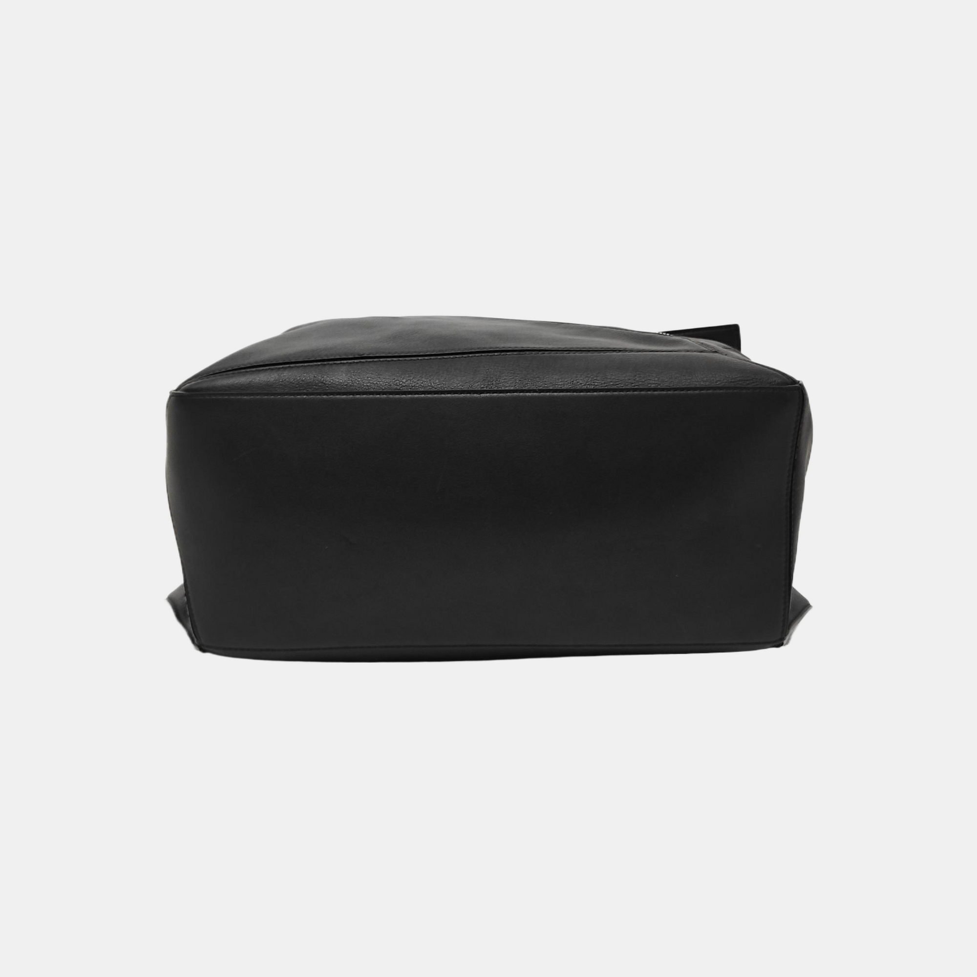 Puzzle Large Calfskin Black