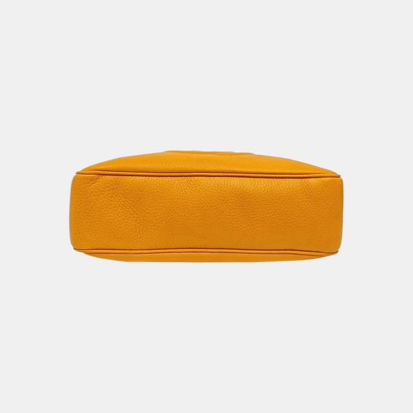 Soho Small Quilted Calfskin Orange