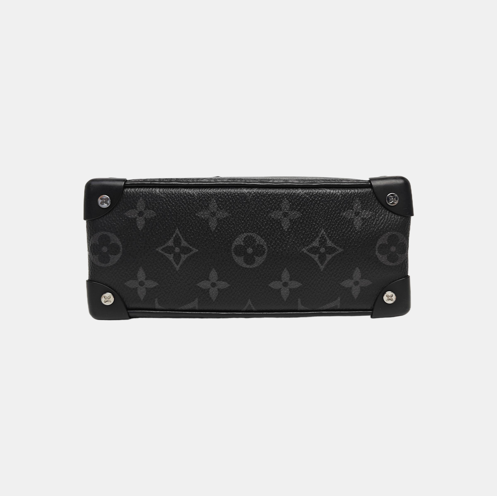 SOFT TRUNK Mini Monogram Coated Canvas Black