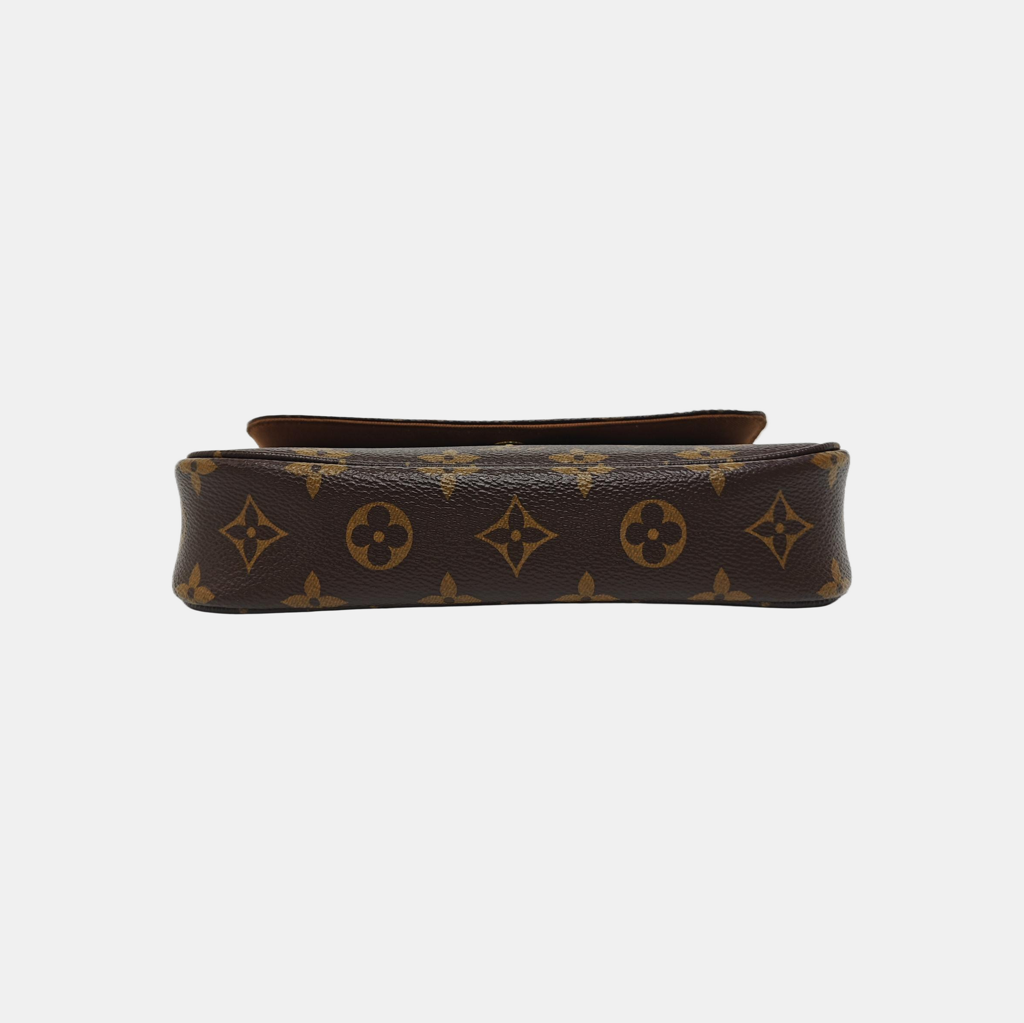 IVY Monogram Coated Canvas Brown