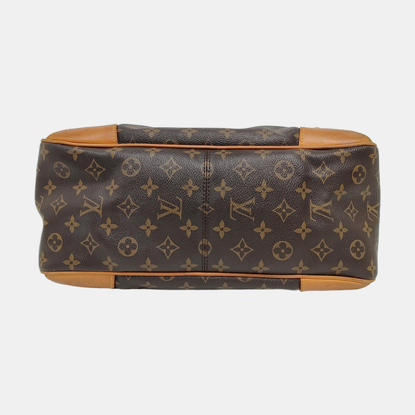 RETIRO GM Monogram Coated Canvas Brown