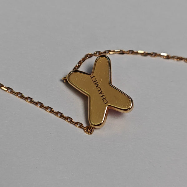 Jeux De Liens 18k Rose Gold Necklace