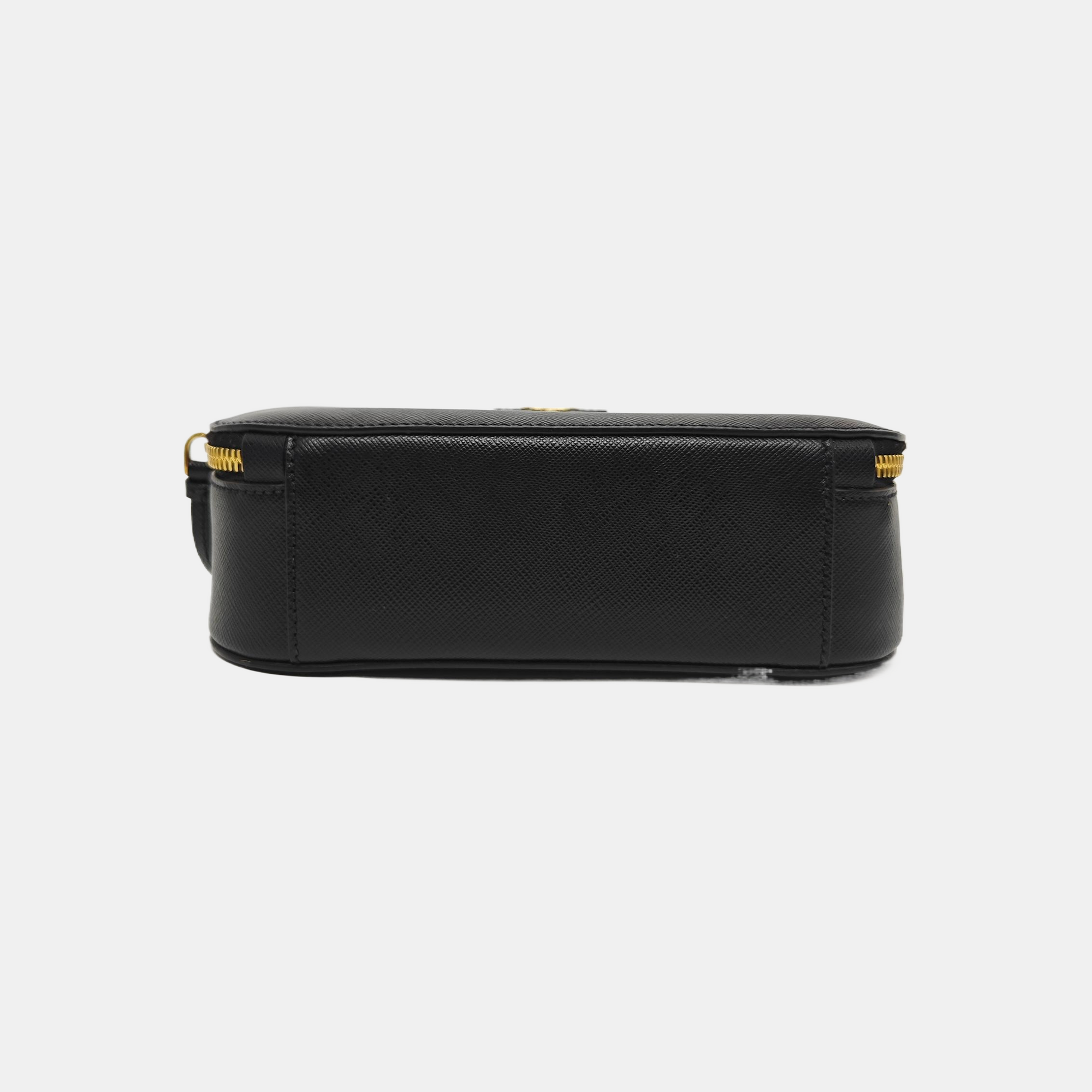 Odette Saffiano Calfskin Black